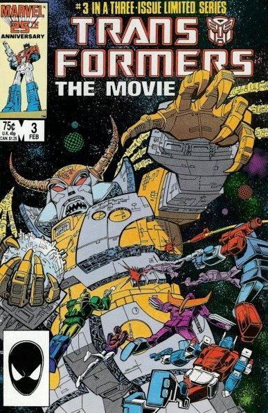 Transformers: The Movie #3 Comic