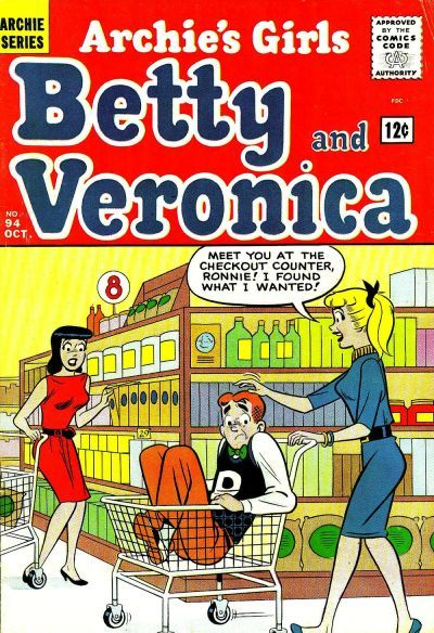 Archie's Girls Betty and Veronica #94 Comic