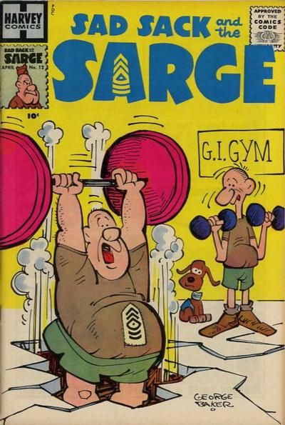 Sad Sack And The Sarge #12 Comic