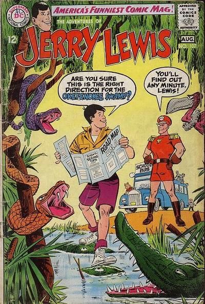 Adventures of Jerry Lewis #107 Comic