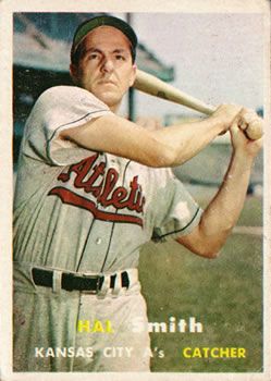 Hal Smith 1957 Topps #41 Sports Card