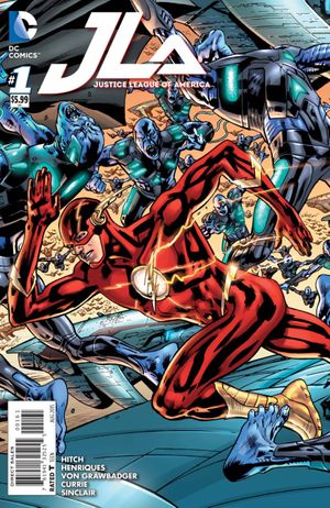 Justice League Of America #1 (The Flash Variant Cover)