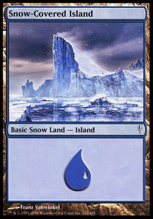 Snow-Covered Island (Coldsnap)