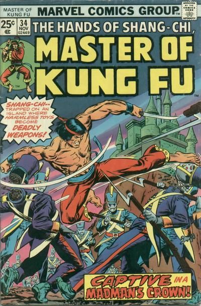 Master of Kung Fu #34 Comic