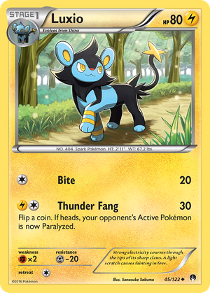 Luxio (45/122) - BREAKpoint