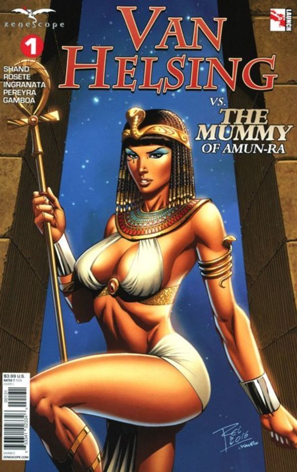 Grimm Fairy Tales Presents: Van Helsing Vs. the Mummy of Amun-Ra #1 (Cover C Rei)