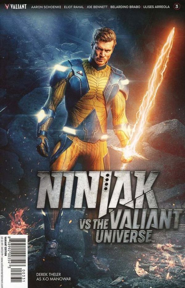 Ninjak vs the Valiant Universe #3 (Cover C Photo)