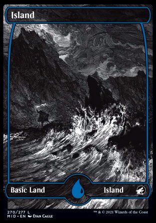 Island (Innistrad: Midnight Hunt) Trading Card