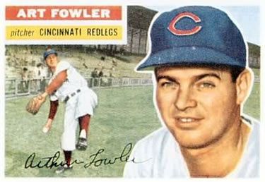 Art Fowler 1956 Topps #47 Sports Card