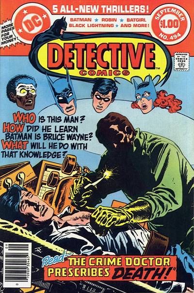 Detective Comics #494 Comic