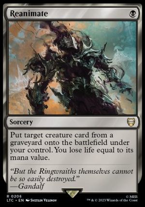 Reanimate (The Lord of the Rings Commander Decks)