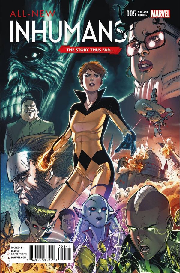 All-New Inhumans #5 (Story Thus Far Variant)