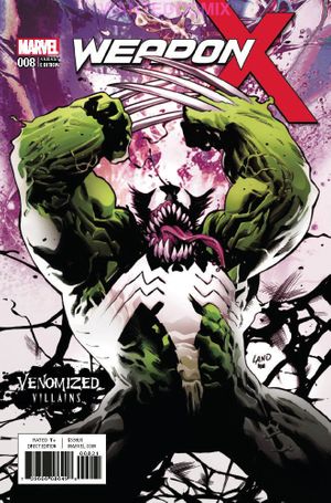 Weapon X #8 (Venomized Weapon H Variant)