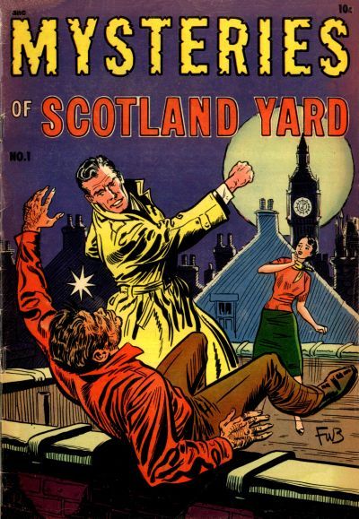 Mysteries of Scotland Yard #1 [A-1 #121] Comic