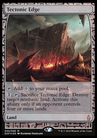 Tectonic Edge (Zendikar Expeditions) Trading Card