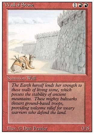 Wall of Stone (Revised Edition) Trading Card