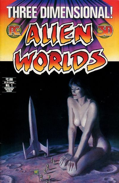 Three Dimensional Alien Worlds Comic