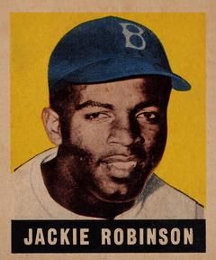 Jackie Robinson 1948 Leaf #79 Sports Card
