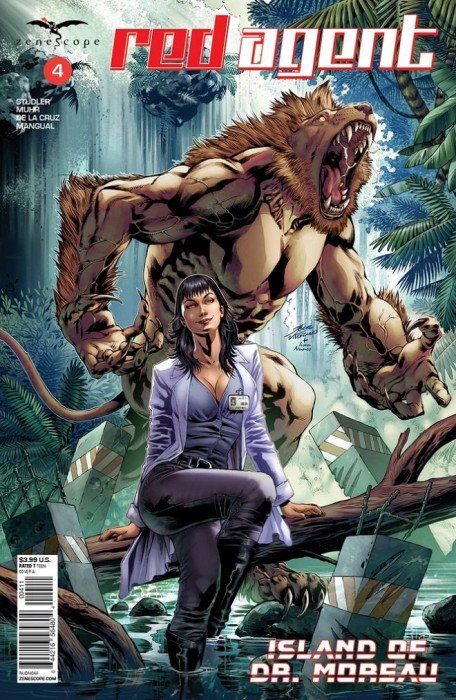 Red Agent: Island of Doctor Moreau #4 Comic