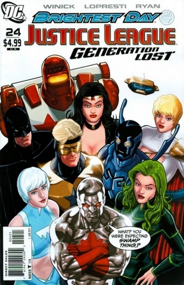 Justice League: Generation Lost #24 (Variant Cover)