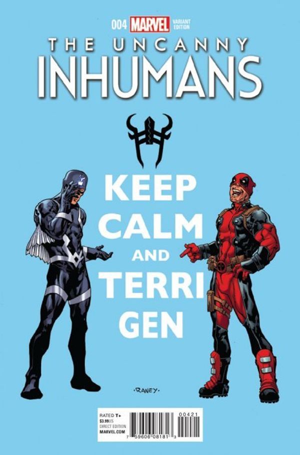 Uncanny Inhumans #4 (Deadpool Variant)