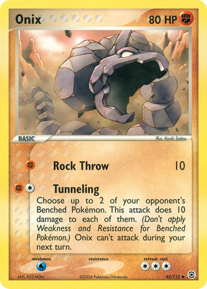 Onix (42/112) - FireRed & LeafGreen