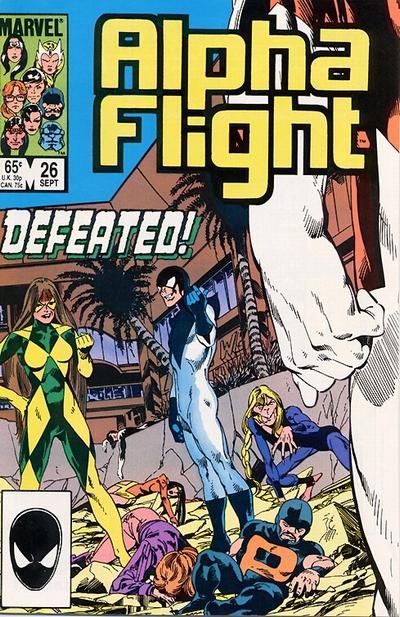 Alpha Flight #26 Comic