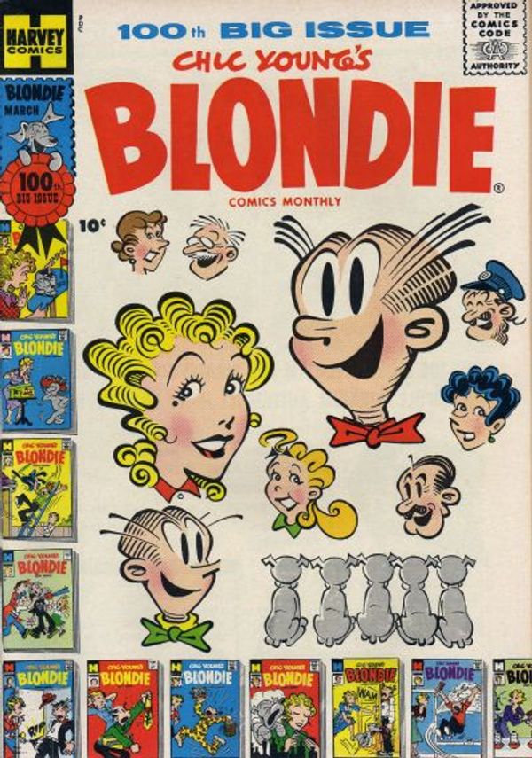 Blondie Comics Monthly #100