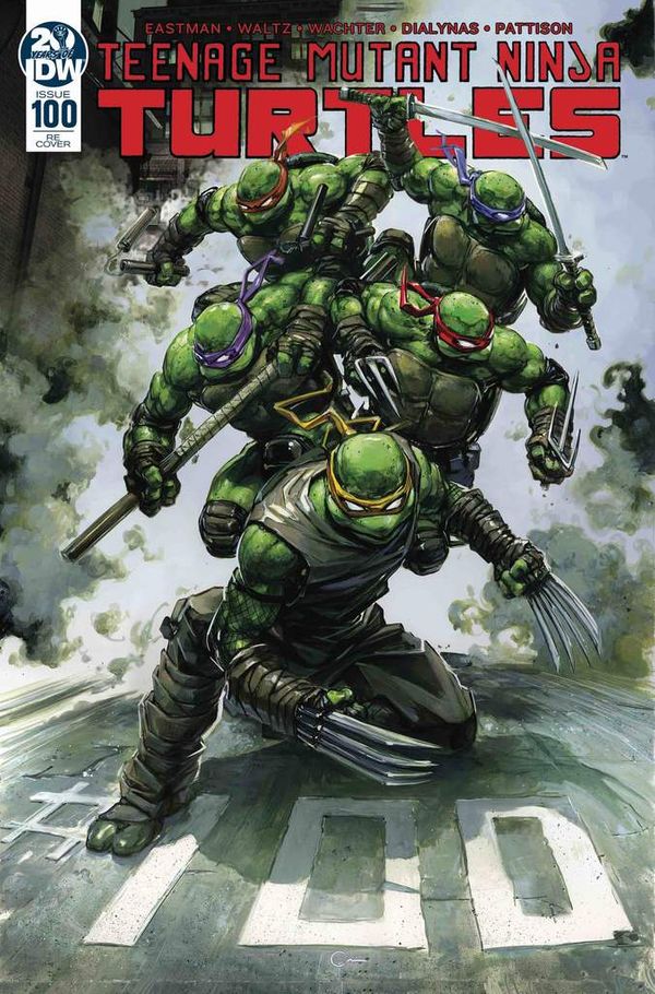 Teenage Mutant Ninja Turtles #100 (Frankie's Comics Edition)