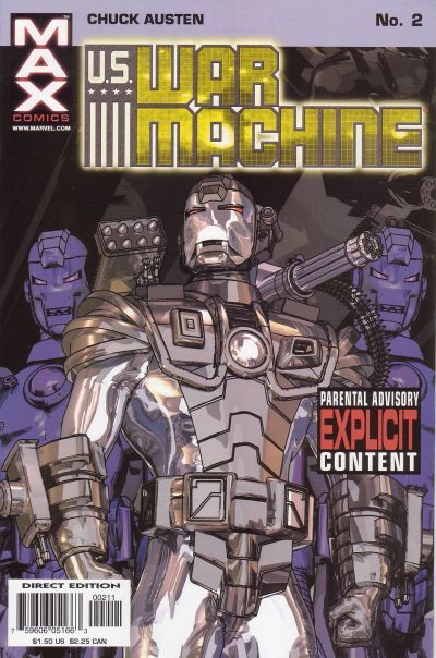 U.S. War Machine #2 Comic