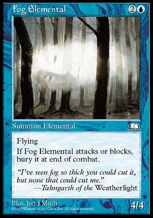 Fog Elemental (Weatherlight)