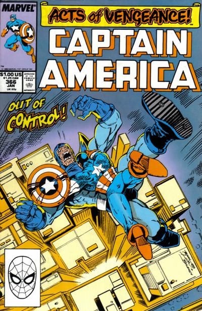 Captain America #366 Comic