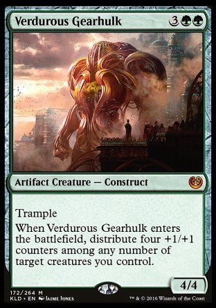 Verdurous Gearhulk (Kaladesh) Trading Card