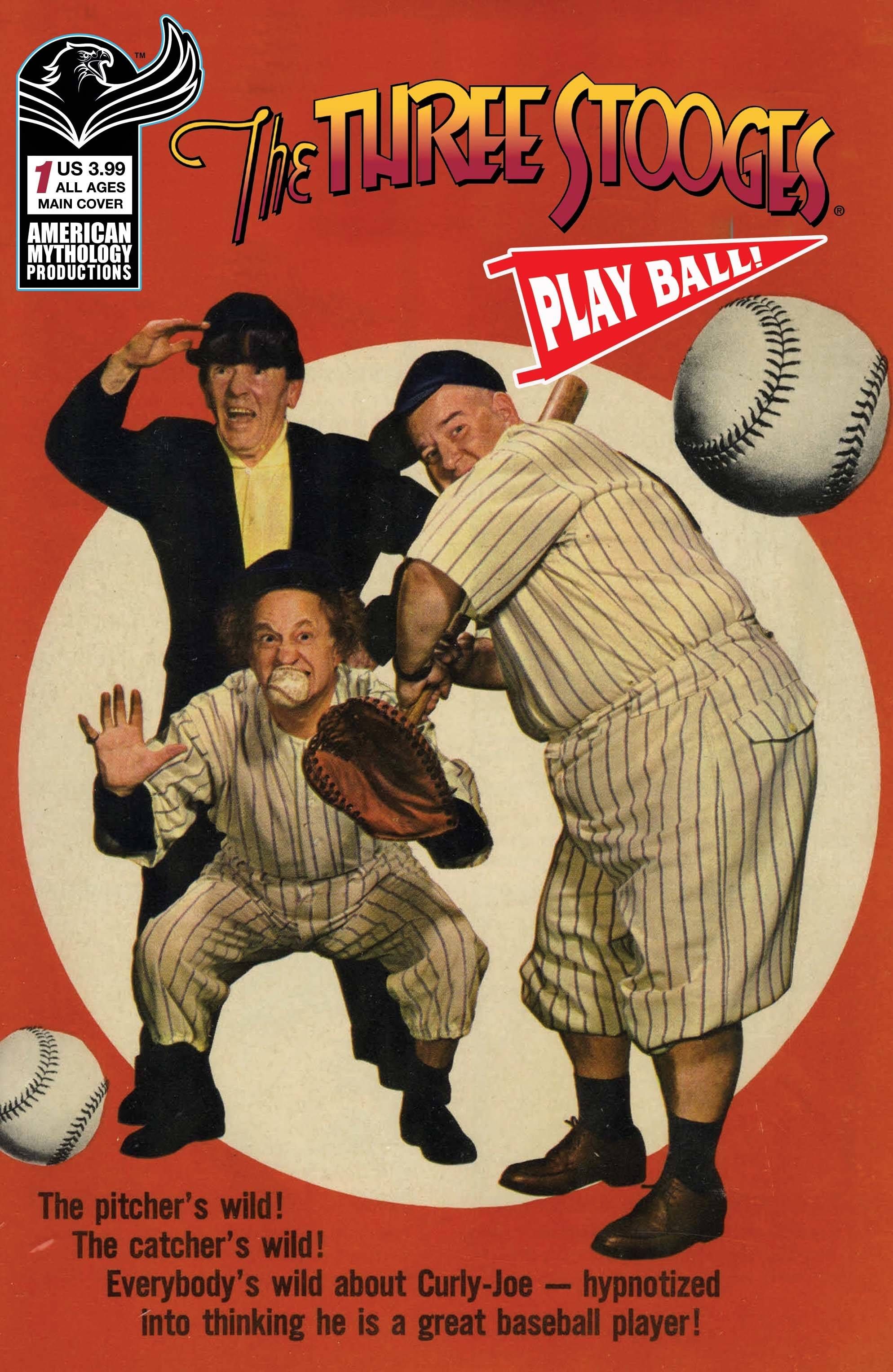 Three Stooges: Play Ball! #1 Comic