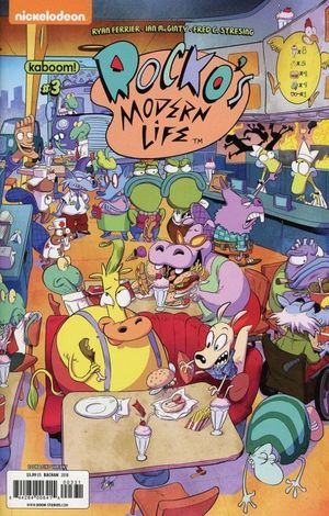 Rocko's Modern Life #3 (Bachan Variant)