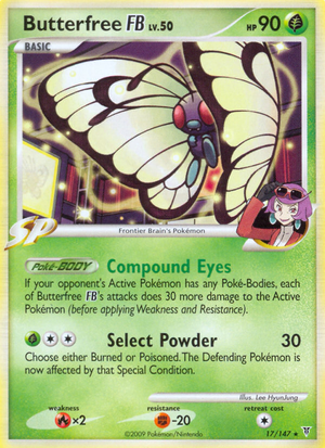 Butterfree FB (17/147) - Supreme Victors (Reverse Holo)