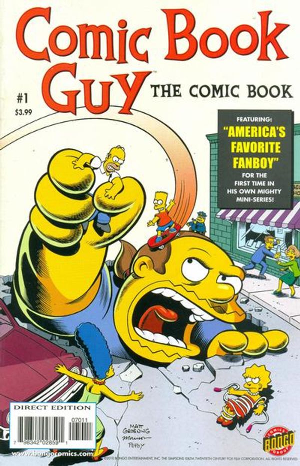 Bongo Comics Presents Comic Book Guy: The Comic Book #1