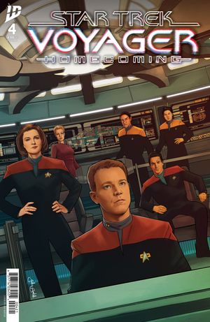 Star Trek: Voyager--Homecoming #4 (Variant B Bartok)