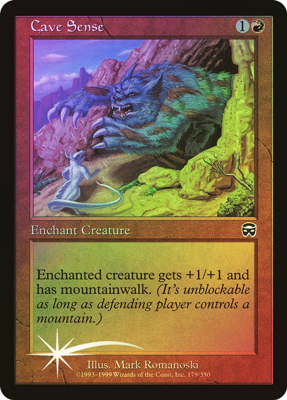 Cave Sense (Mercadian Masques - Foil) Trading Card