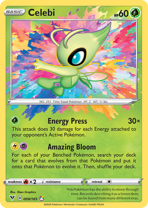 Celebi (9/185) - Vivid Voltage