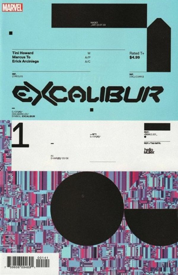 Excalibur #1 (Muller Design Variant Dx)