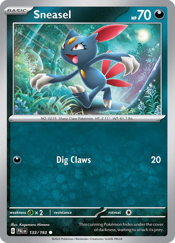 Sneasel (133/193) - Paldea Evolved