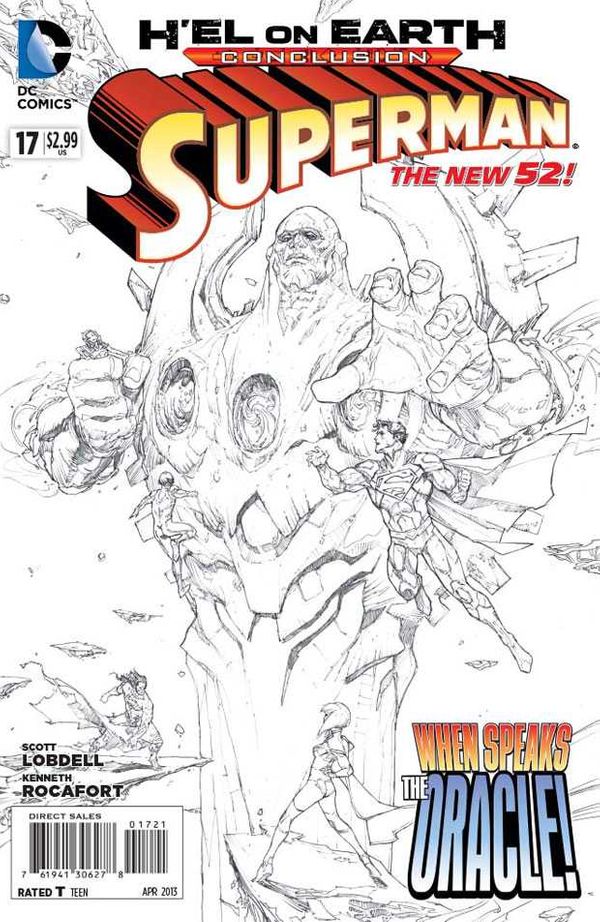 Superman #17 (sketch cover)