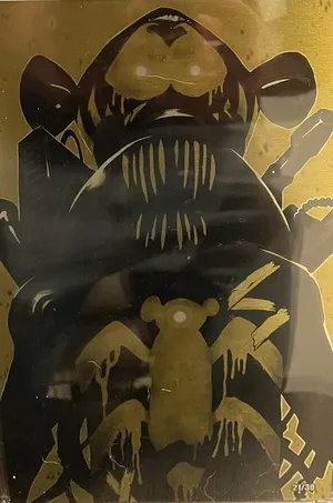 Tiggomverse 1 Venom 26 Kirkham Gold Metal Edition comic cover