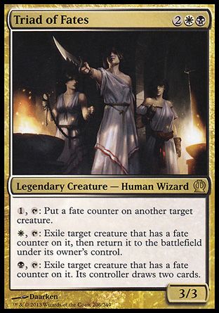 Triad of Fates (Theros) Trading Card