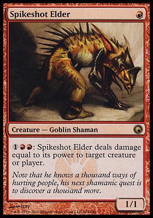 Spikeshot Elder (Scars of Mirrodin) Trading Card