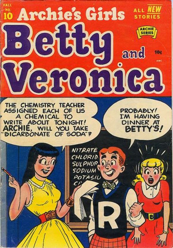 Archie's Girls Betty and Veronica #10