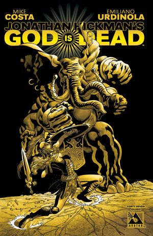 God Is Dead #47 (Gilded Retailer Order Incentive)