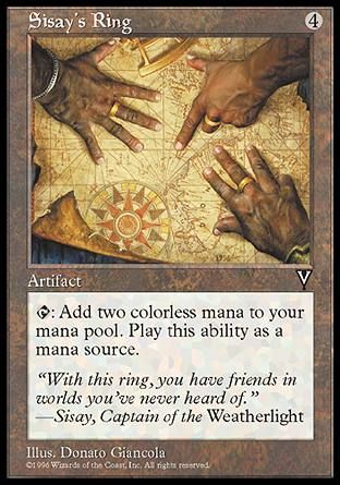 Sisay's Ring (Visions) Trading Card