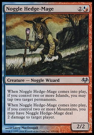 Noggle Hedge-Mage (Eventide) Trading Card